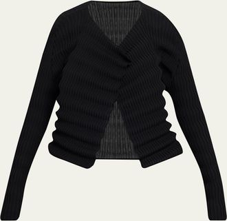 Issey Miyake Spring Plisse Cardigan