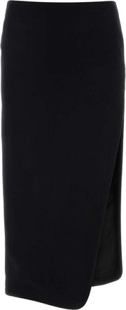 Ann Demeulemeester Black Felt Oline Skirt