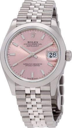 Rolex Datejust 31 Automatic Pink Dial Ladies Watch 278240PSJ