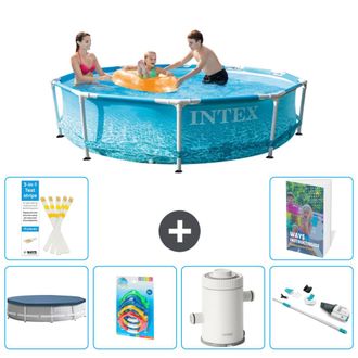 Intex Piscina Con Estructura Redonda - 305x76 Cm - 7-piezas S95