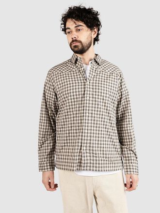 Redefined Rebel RRDavis Boxy Fit Hemd offwhite check