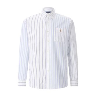Polo Ralph Lauren Overhemden, Heren, Blauw, 2Xl, Katoen, Casual Shirts