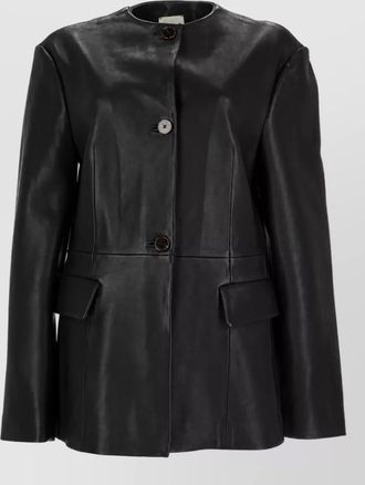 Alysi leather coat