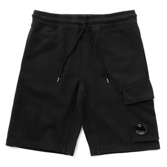 C.P. Company Stylish Logo Shorts for Men - male - C.P. Company - Casual Shorts - Black - XL - Shorts
