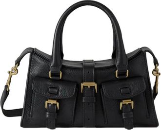 Mulberry Tassen, Dames, Zwart, ONE Size, Leer, Roxanne Small Bag