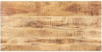vidaXL Piano Tavolo In Legno Massello Di Mango 15-16 Mm 100x60 Cm