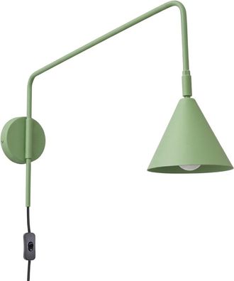 Sollux Lighting Aplique de pared salvia acero alt. 30 cm