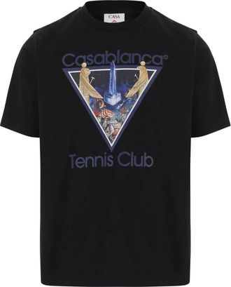 Casablanca Hombre, Camisetas, Negro, Talla: 3XL