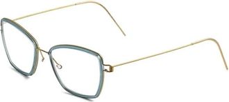 Lindberg Karla GT Bril - unisex - Brillen - Blauw - 50 MM - Accessoires