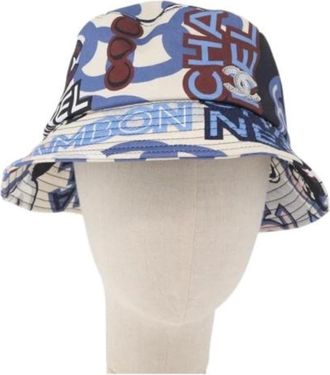 Chanel Pre-owned Accessories, female, Multicolor, Size: ONE SIZE Pre-owned Vintage Hat