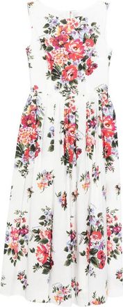 Dolce & Gabbana Floral-print Midi Dress