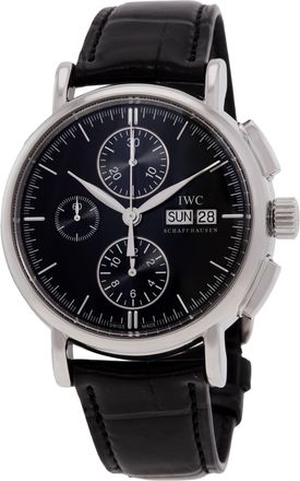 IWC Pre-owned IWC Portofino Chronograph Automatic Mens Watch IW378303