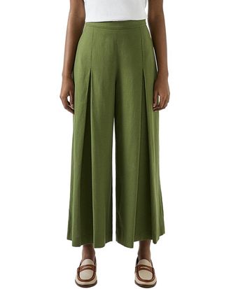L.k. Bennett Lk Bennett Frances Linen-Blend Trouser