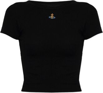 Vivienne Westwood Baby Peru T-shirt - Dames - T-shirts - Zwart - M - Katoen - Tops