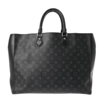 Louis Vuitton Monogram Eclipse Black Gray Monogram Tote Bag (Pre-Owned)