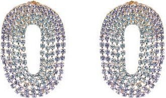 Silvia Gnecchi Liberty Oorbellen - Dames - Oorbellen - Blauw - ONE Size - Accessoires