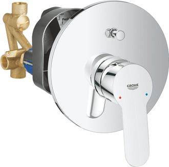 GROHE Bauedge Mezclador Ba&ntilde;o/ducha, Con Palanca, Cromo (mitigeurbd3) - Grohe