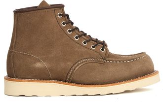 Red Wing Shoes Moc Classico Goodyear Suede Boots