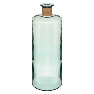 Atmosphera Vaso In Vetro Riciclato H75cm Atmosphera Cr&eacute;ateur DInt&eacute;rieur