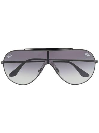 Ray-Ban Occhiali da sole modello aviator RB3597 - Nero