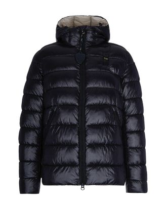 Blauer Adams Water-Repellent Black Nylon Puffer Jacket
