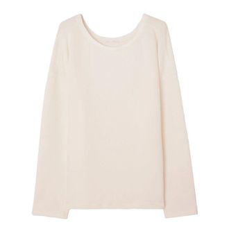 American Vintage Tops, Dames, Beige, S, Ecru Sweater Collectie