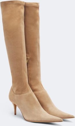 Acne Studios Suede knee-high boots