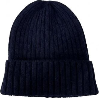 Fedeli Berr. Web Cashmere Beanie - Accessories - Hombre - Azul - ONE SIZE