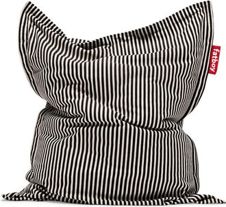 Fatboy Sitzsack Original Slim Terry, schwarz / creme
