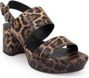 Aerosoles Camilia Platform Sandal in Tobacco Multi at Nordstrom Rack, Size 8.5