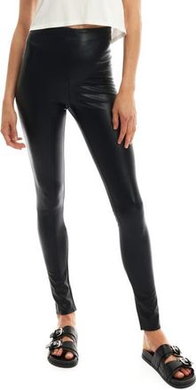 LBLC The Label Ashley Vegan Leather Legging in Black at Nordstrom, Size X-Small