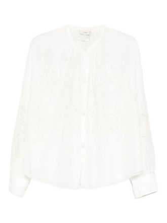 Forte_Forte Bohemian Voile Shirt Cose Embroidery