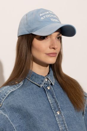 Acne Studios Baseball Cap, Unisex, Light Blue