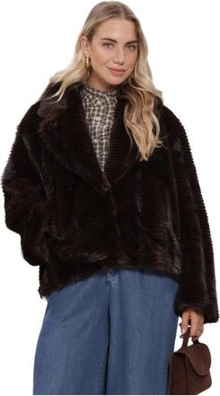 Freebird by Steven Oriana Jacket - Dames - Jassen - Bruin - M - Polyester - Jassen