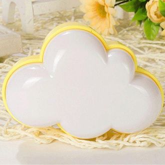 No Brand L&aacute;mpara De Noche Con Forma De Nube, L&aacute;mpara De Noche Autom&aacute;tica Para Ni&ntilde;os Con Sensor Crepuscular, Luces Led De Pared Para Pasillo, Escaleras Y Decora