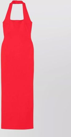 Solace London halterneck sleeveless maxi dress