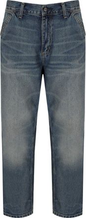 Carhartt Work in Progress JEANS SINGLE KNEE BLU WORN WASHED CARHARTT WIP