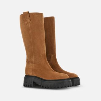 Hogan H25 Boots - Caramel