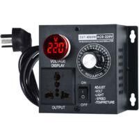 OEM Controlador Compacto De Voltaje Variable, Velocidad, Temperatura Y Luz Ajustables, 220 V Ca, 4000 W - Crezuo