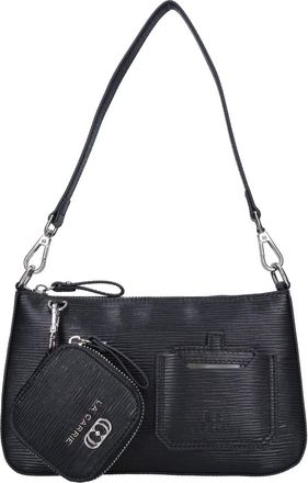 La Carrie Pocket Bag - Dames - Schoudertassen - Zwart - ONE Size - Leer - Tassen