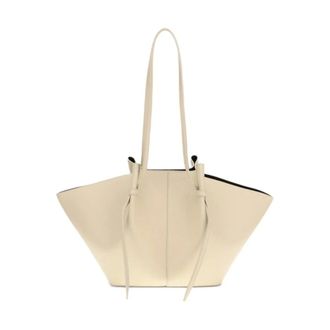 Yuzefi Tote Bags, female, Beige, Size: ONE SIZE Large Mochi Tote