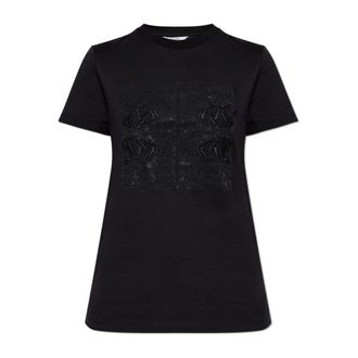 Max Mara T-Shirts, female, Black, M, Printed T-shirt