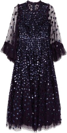 Needle & Thread glisten ankle gown - Purple