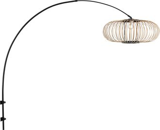 Steinhauer Aplique De Pared - Natural Negro - Sparkled Light - Bamb&uacute; Metal
