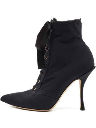 Dolce & Gabbana lace-up boots - Black