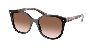 Prada PR 22ZS 28F90P Womens Sunglasses Black Size 53