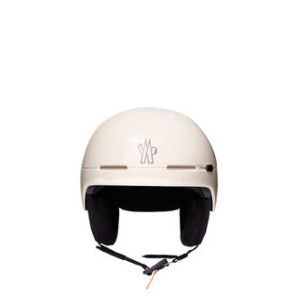 Moncler Moncler Logo Ski Helmet, Unisex, White, Size: L