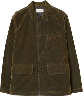 Universal Works Giacca Warmus - - Jackets - Uomo - Verde - L