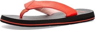 Sanuk Yoga Mat II Womens Sandals Neon Coral : 11 B - Medium, Faux Leather