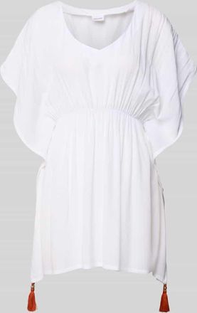 Lascana Relaxed Fit Tunika aus reiner Viskose in Weiss, Gr&ouml;&szlig;e XL